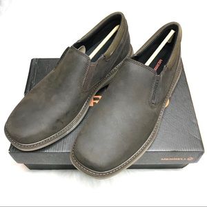 Merrell Men's World Vue Moc Slip on Sneaker